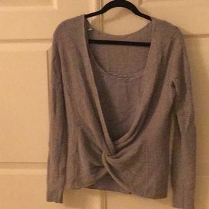 WHBM sweater with built in cami
